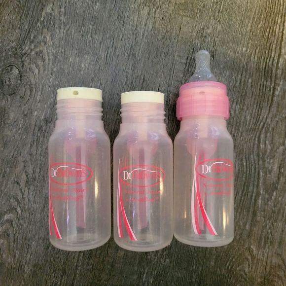 Dr Brown bottles x11 with extra nipples - Picture 2 of 5